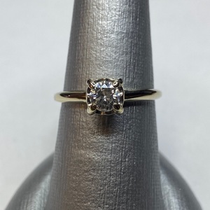  Timeless 14kt White Gold Solitaire Ring – 0.50ct Diamond